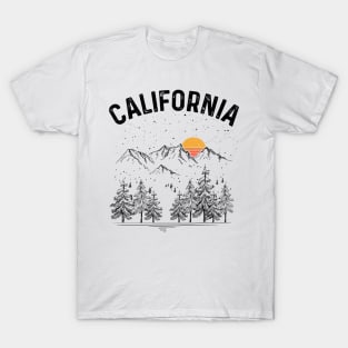 California State Vintage Retro T-Shirt